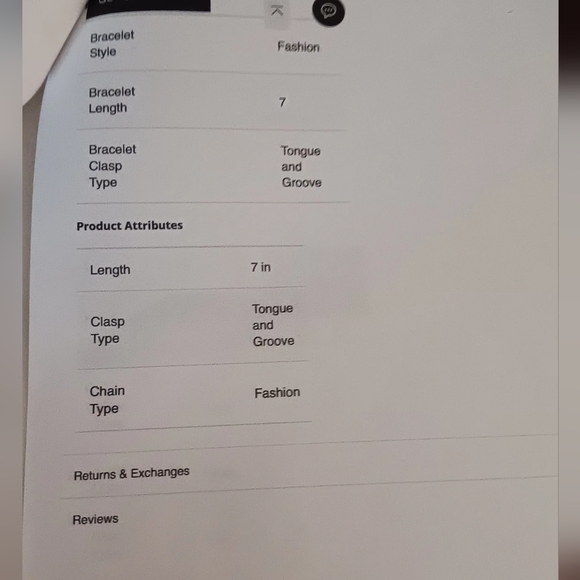 ZALE'S Diamond "X" Bracelet - Picture 13 of 14